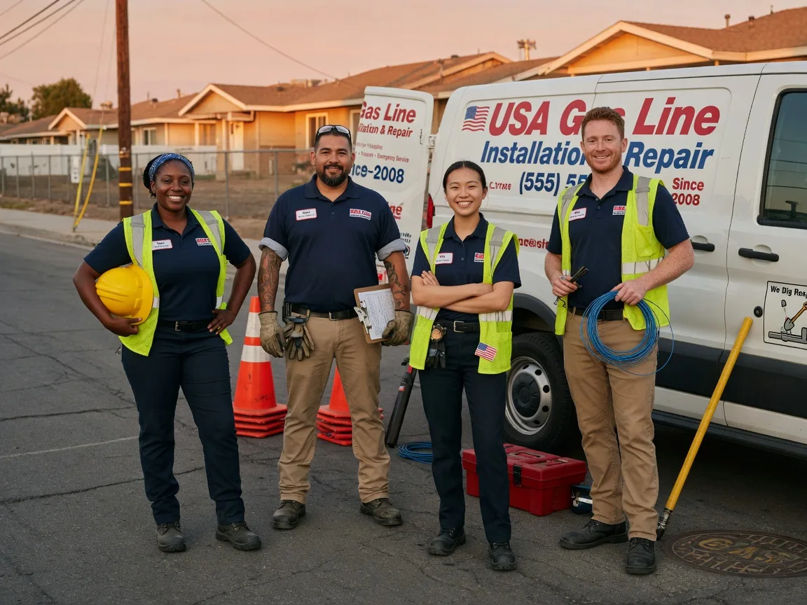 Gas Line Installation company in Star Junction, PA